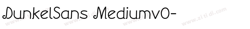 DunkelSans Mediumv0字体转换 DunkelSans Mediumv0字体转换